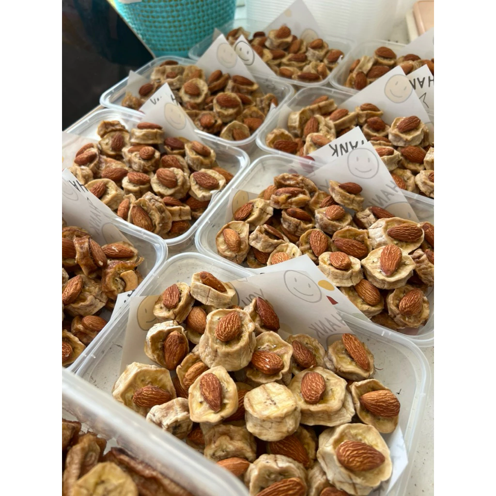 กล้วยหนึบป๊อป กล้วยอบแห้ง อบหนึบพอดีคำไม่เติมน้ำตาล หวานน้อย 200g ขนมทานเล่น ของฝากสุขภาพดี thumbnail 6