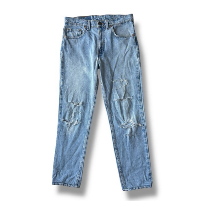 LEVI’S 512 / slim fit tapered leg jeans , Blue Made in USA