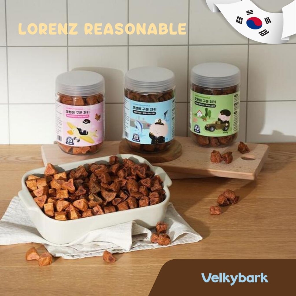 VELKYBARK [พร้อมส่ง] Lorenz ขนมสัตว์เลี้ยง ขนมสุนัข เกาหลี