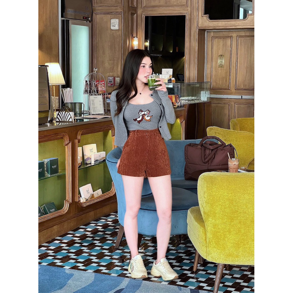 JIDAPA STYLE | Set 3 ชิ้น  New🌟มือ 1  Size : S