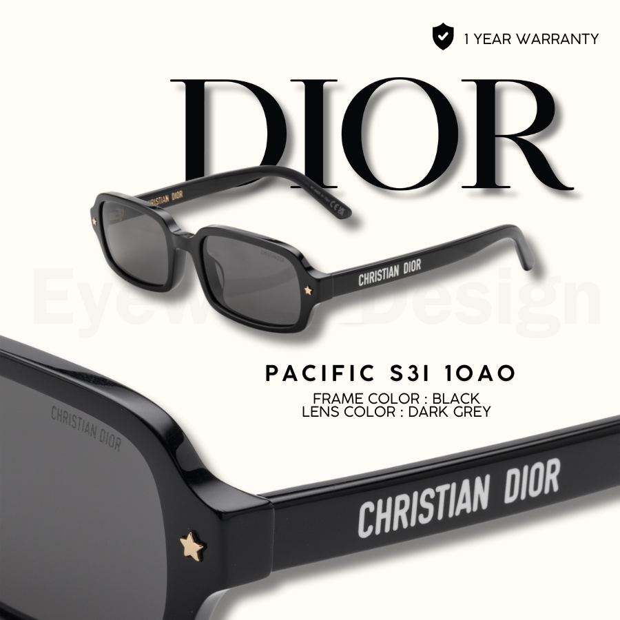 แว่นกันแดด DIOR PACIFIC S3I ของแท้ 100% พร้อมอุปกรณ์ ราคา ถูกที่สุด ดีลบีเคเค แกลเลอรีภาพที่ 2