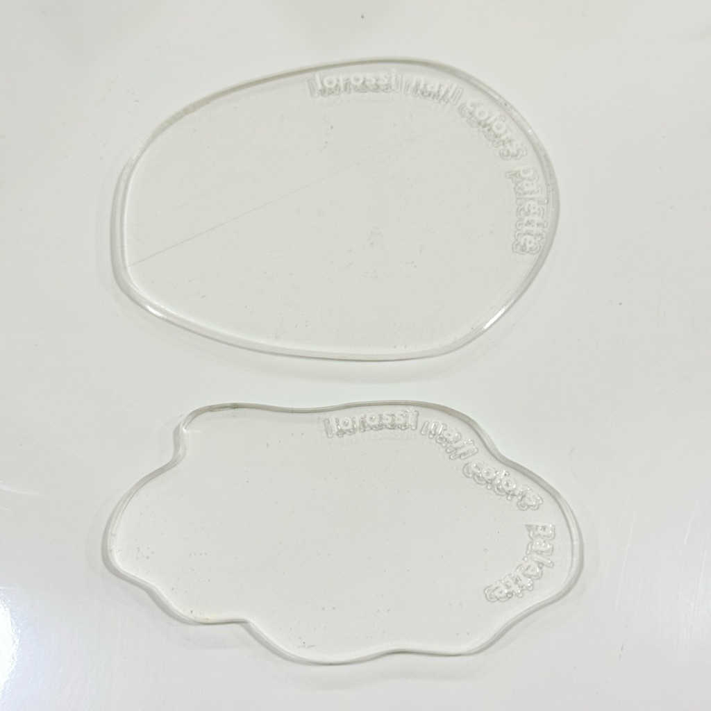 จานสีอะคลีลิคใส(หนาพิเศษ)