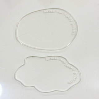 จานสีอะคลีลิคใส(หนาพิเศษ)