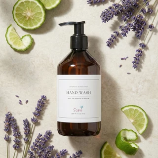 Scavi Hand Wash | Lavender & Bergamot ผลิตภัณฑ์ทำความสะอาดมือ กลิ่นลาเวนเดอร์ และเบอกาม็อท