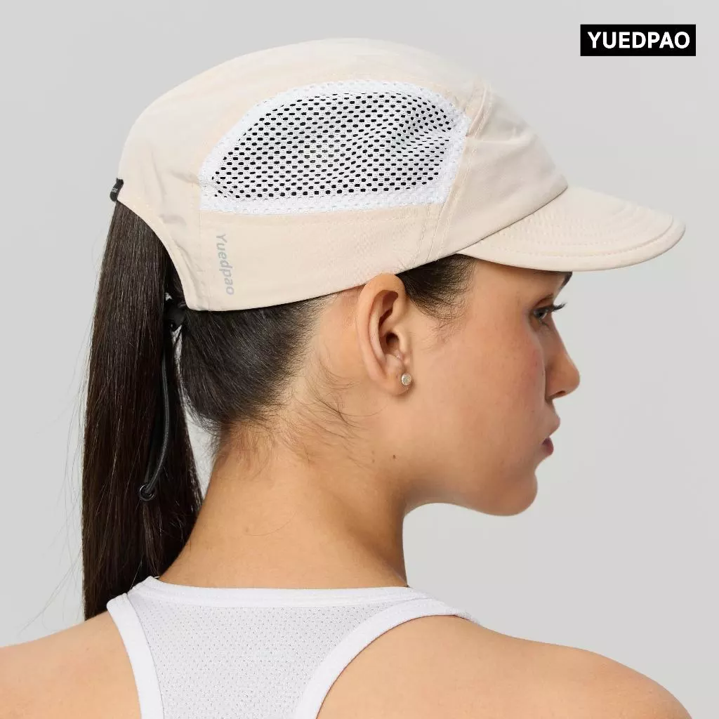 Yuedpao Sportswear - Running Cap หมวกวิ่ง เดินป่า หมวกออกกำลังกาย หมวกกีฬา ระบายอากาศ น้ำหนักเบา (4 สี) thumbnail 6