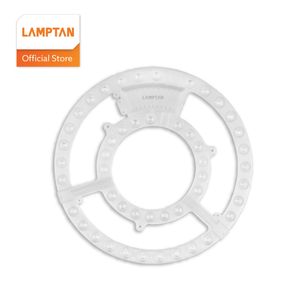 LAMPTAN หลอดไฟกลม LED Lens Module Colour Switch 3แสงในหลอดเดียวเปลี่ยนแสงด้วยสวิตช์ไฟ