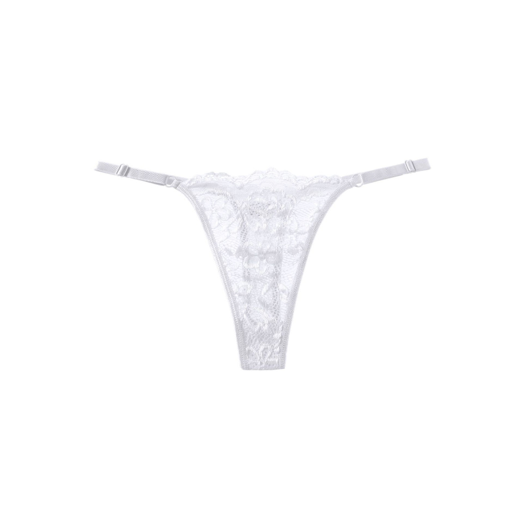 J06 กางเกงชั้นในลูกไม้เซ็กซี่  กางเกงในเซ็กซี่ สายฝอ กางเกงในจีสตริง สายแบนปรับได้ พร้อมส่ง - รูปที่ 2