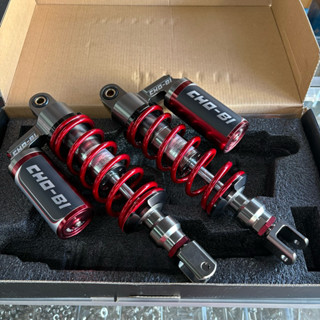 โช๊คหลังSHO-BI กระปุก แก๊สแท้‼️ สูง310มิล ปรับสปริงได้ มีรับ…