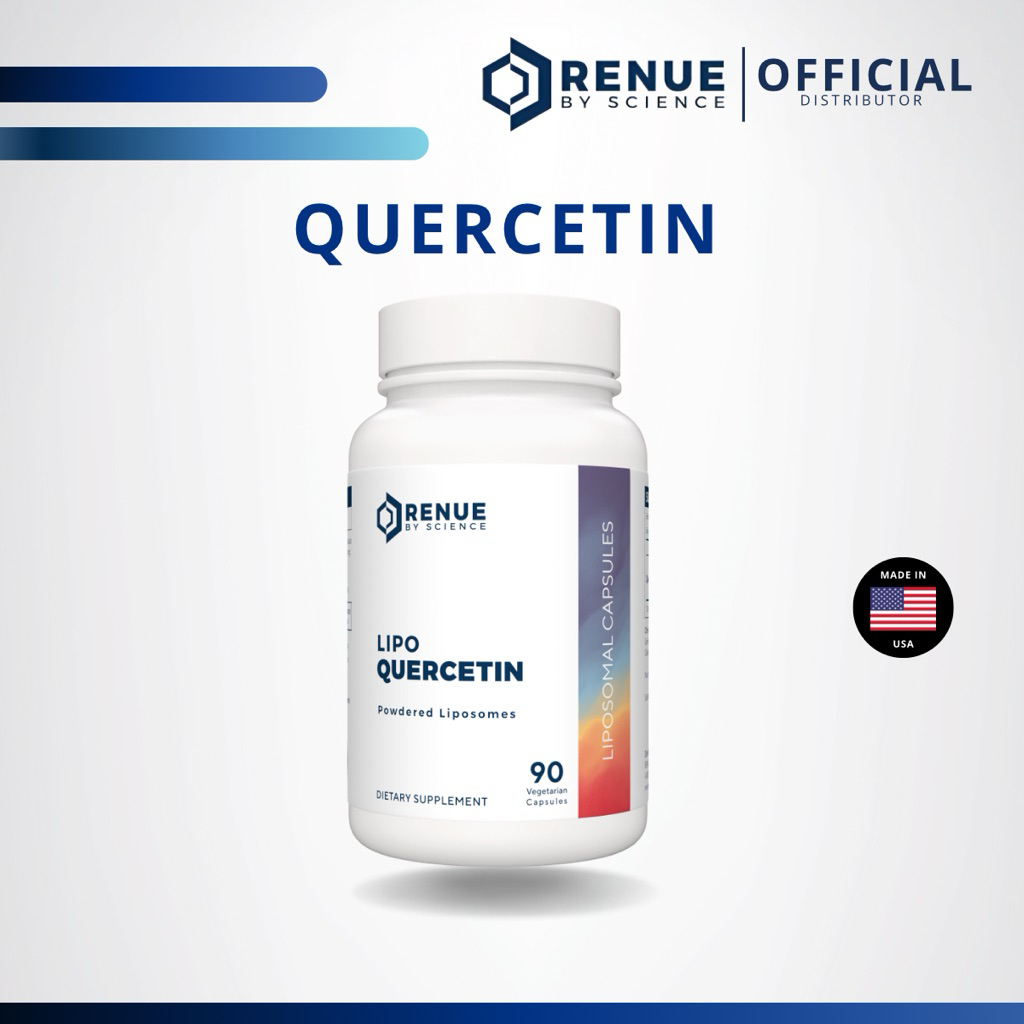 Quercetin (90 แคปซูล) RENUE BY SCIENCE แท้จาก USA