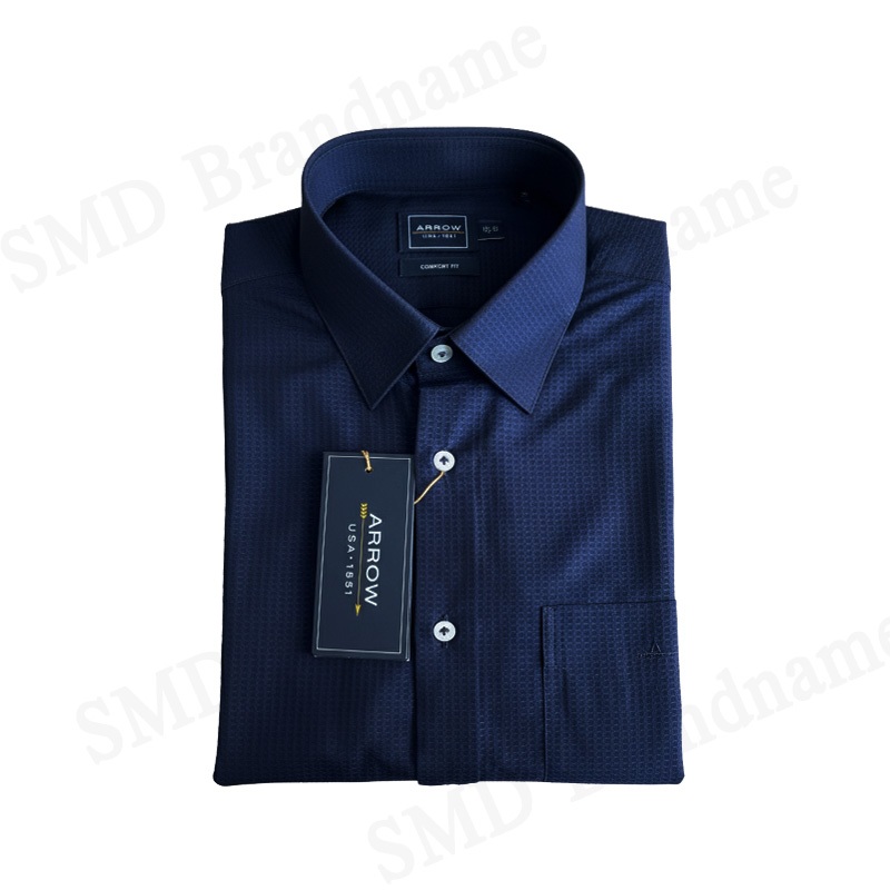 Arrow เสื้อเชิ้ตแขนยาวผู้ชาย รุ่น Men's Bamboo Comfort Fit Shirt Code: MACC802W4BSNV - รูปที่ 4