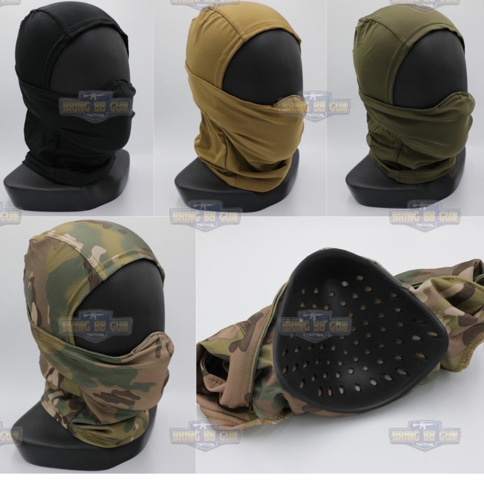BR4 โม่งคลุมหัว-หน้า พร้อมตระแกรงกันปาก Headgear Gen2