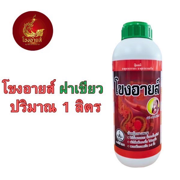 โขงอายส์ ขวด1 ลิตร ฝาเขียว