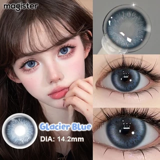 Magister & Realcon คอนแทคเลนส์ OMG คอนแทคเลนส์สายตาสั้น สีน้ำตาล contact lens ใช้ได้หนึ่งปี คอนแทคเลนส์แบบมีองศา 14.0mm