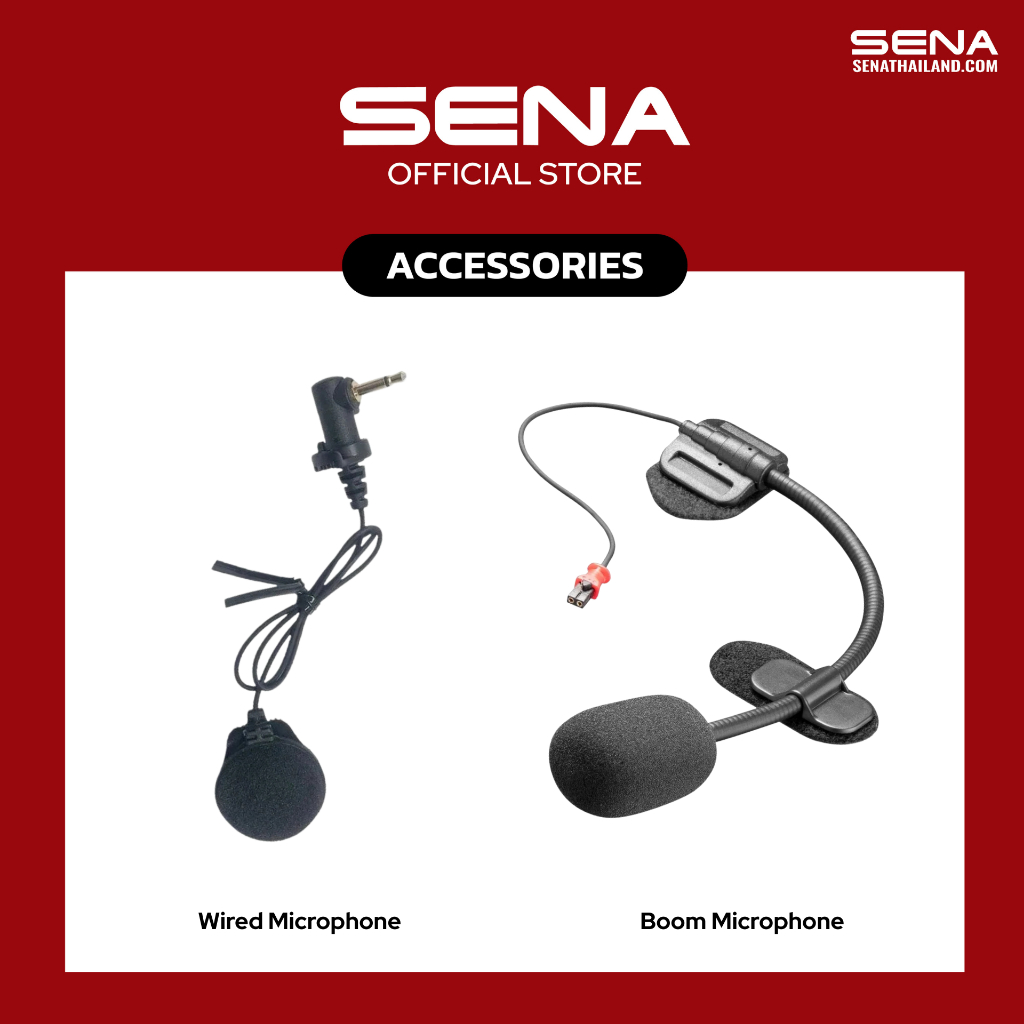 SENA Microphone - ชุดอะไหล่เฉพาะไมค์ สำหรับ SENA ทุกรุ่น