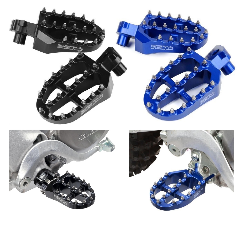 พักเท้า ZETA YZ65/85, YZ125/250/F/X/FX, WR250/450F, TENERE700 (ของแท้ ZE93-1623,ZE93-1620) ดูรุ่น ปี