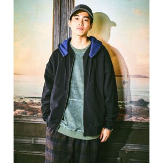 niko and ... เสื้อฮู้ด ทรงหลวม Retrofit color-coordinated zi…