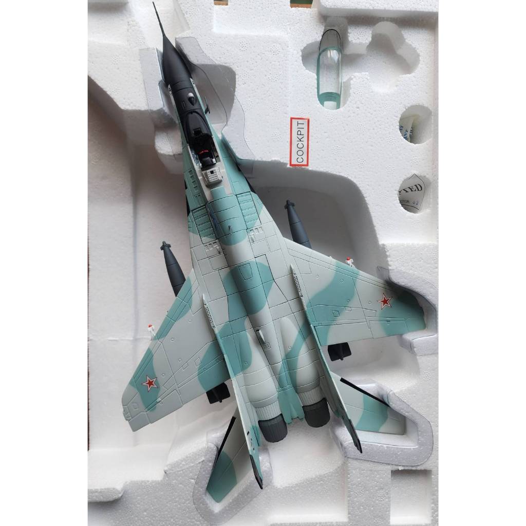 เครื่องบินรบ MiG29 เครื่องบินขับไล่ fighter plane metal เครืองบินรัสเซีย วัสดเหล็ก Gripen F16 Su33