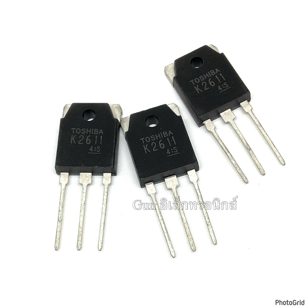 K2611  9A900V TO247  MOSFET N-Fet มอสเฟต ทรานซิสเตอร์ สินค้าพร้อมส่ง (ราคา1ตัว)