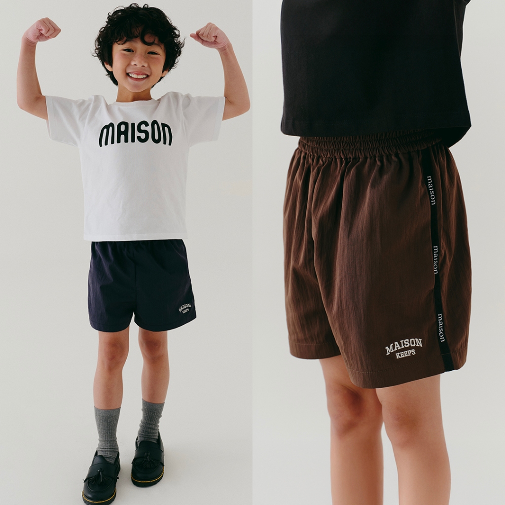 maison KEEPS Kids | Utility Nylon Cargo Pants | Unisex | กางเกงคาร์โก้เด็ก