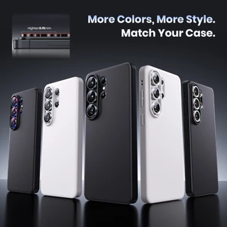 NEW WSKEN for Samsung S26 Ultra ตัวป้องกันเลนส์กล้อง 9H ฟิล์มกระจก โลหะผสมอลูมิเนียม ฟิล์มกล้อง Ring Ultra-HD กล้องหลัง