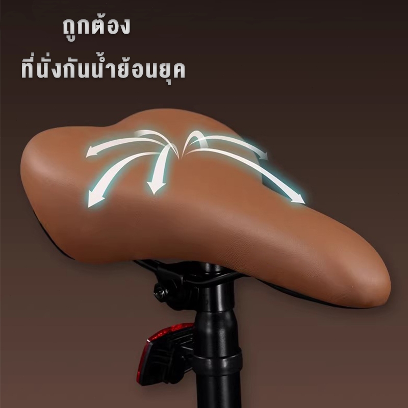 ANCHI จักรยานพับได้ จักรยาน 20 นิ้ว Shimano การแพร่เชื้อ วงล้ออลูมิเนียม เกียร์ 7 ดิสเบรคหน้า-หลัง รูปที่ 6