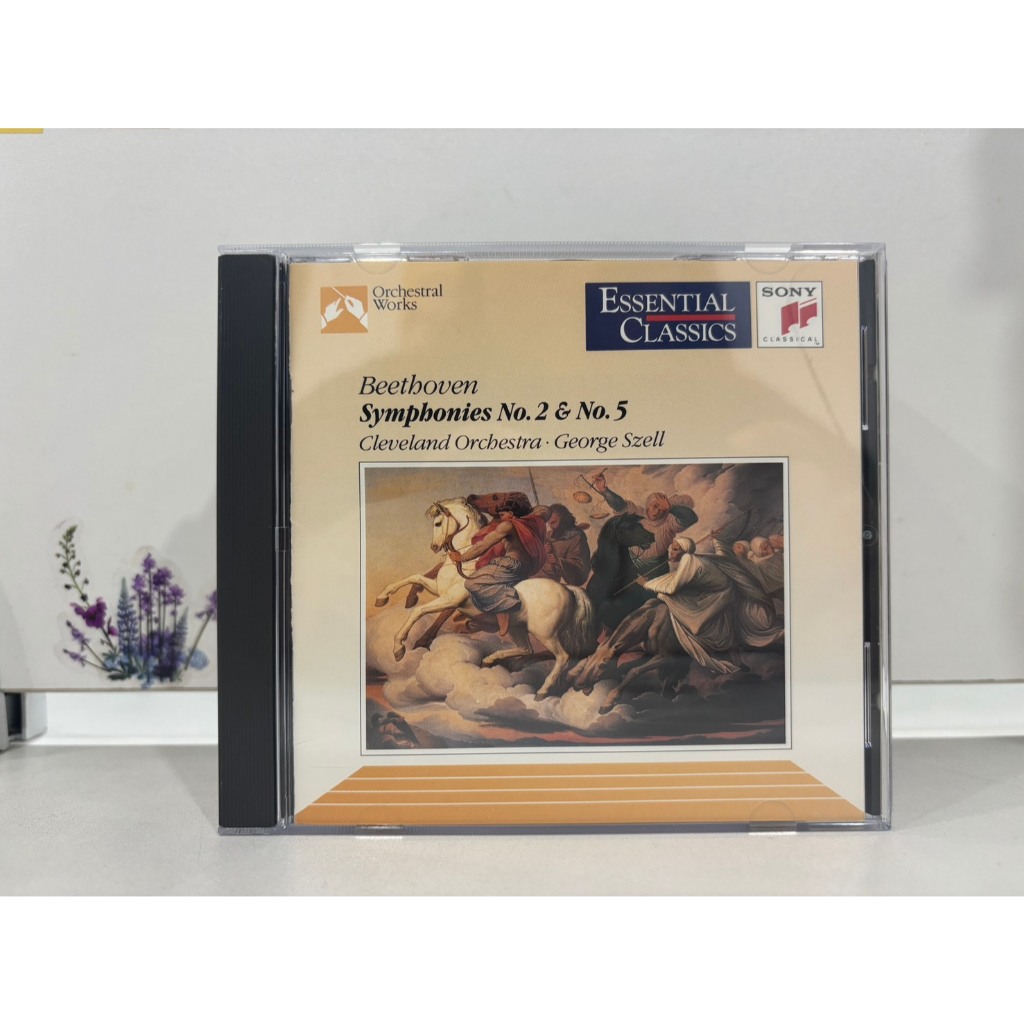 1 CD MUSIC  ซีดีเพลงสากล      BEETHOVEN: SYMPHONIES NOS. 2 & 5 GEORGE SZELL    (A8D53)