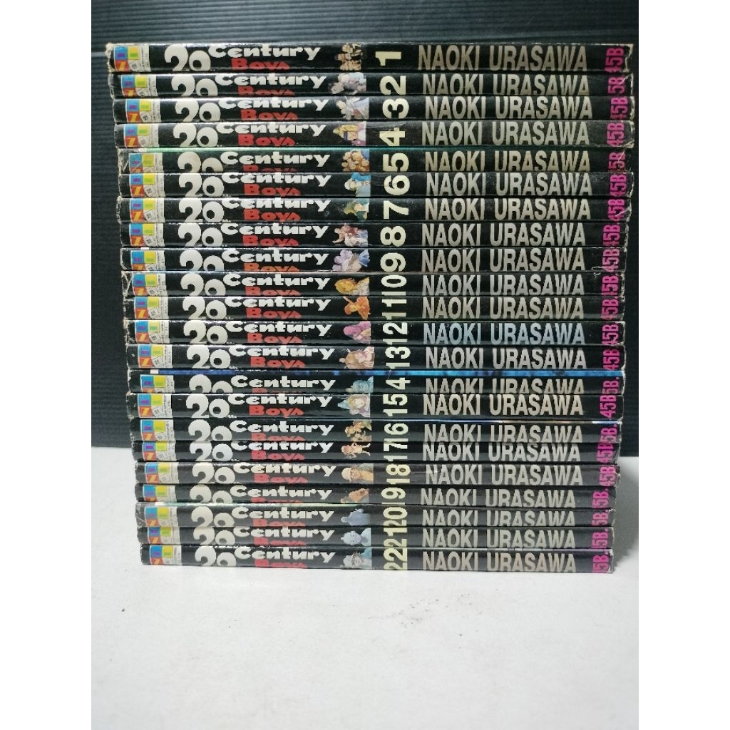 หนังสือการ์ตูน 20th century boy  ทเวนตี้เซนจูรี่บอย 1-22 จบ สภาพบ้าน