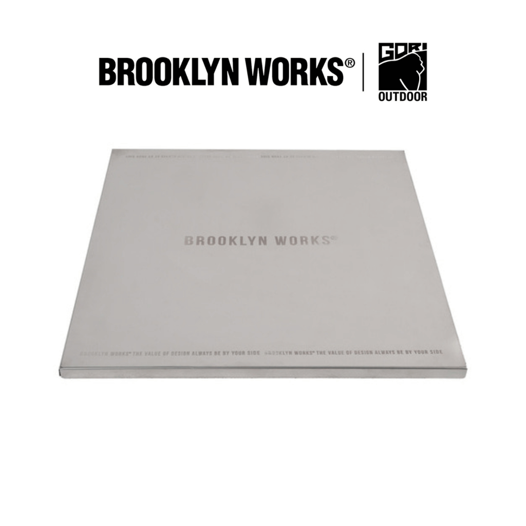 [ New Arrival ] Brooklyn Works 1-Second Folding Table Stainless Steel Top ท็อปสแตนเลส สำหรับ โต๊ะ 1-