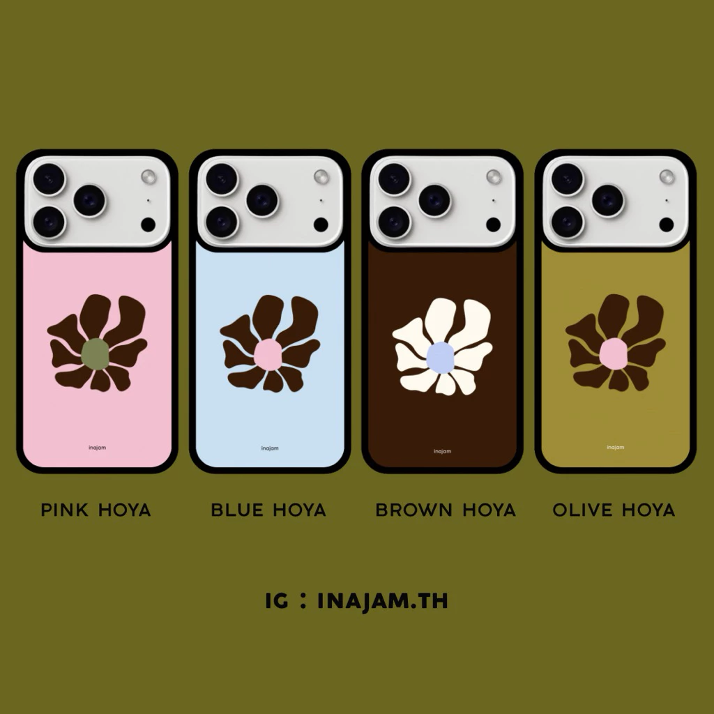 เคสไอโฟนแบรนด์ Inajam Collection Hoya