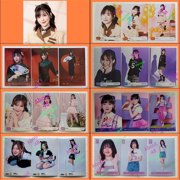 แนล BNK48 (1) Photoset คอมพ์ Masaka no Confession Colorcon Wink Mirai to wa Nall Bnk รุ่น5 (1) Comp