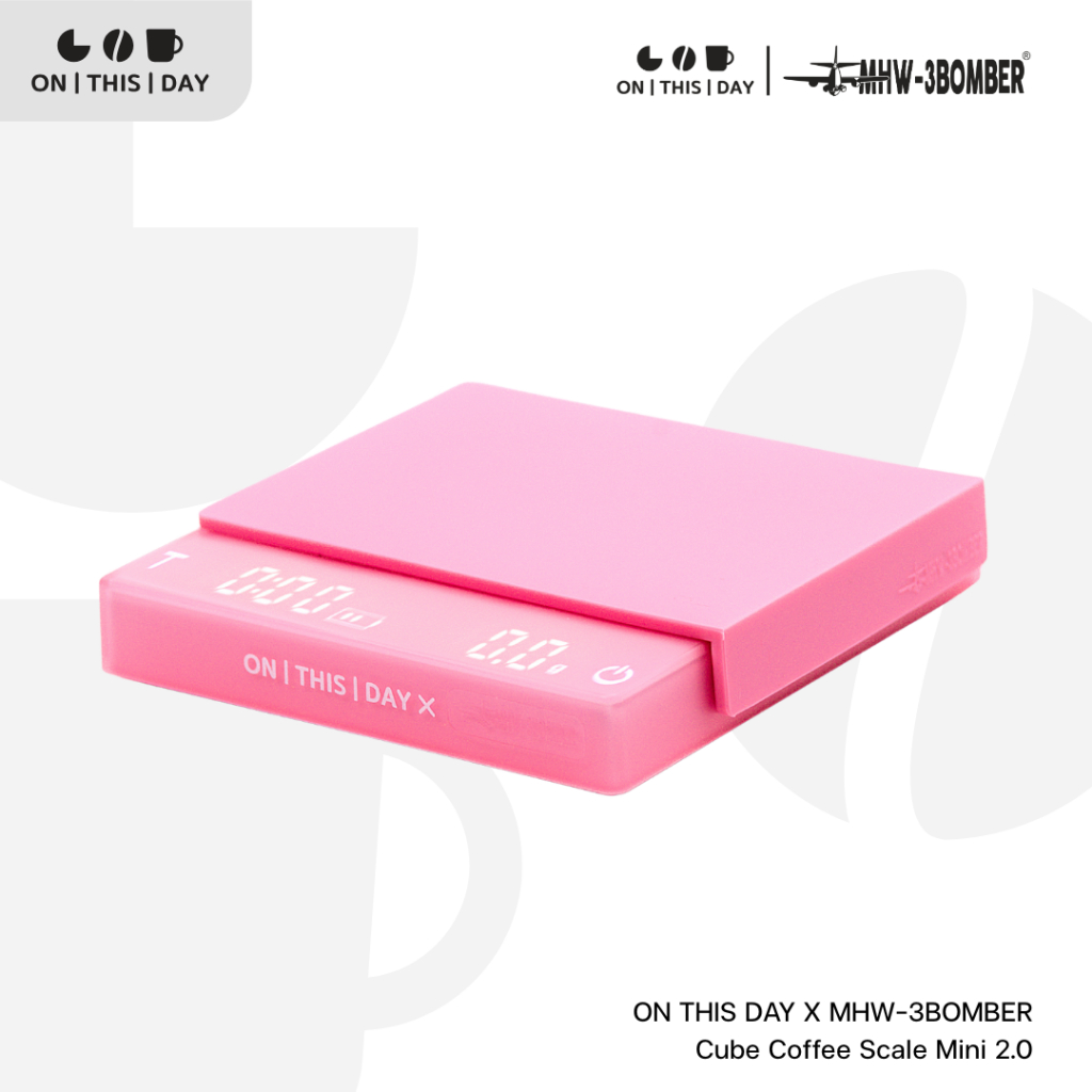 ON THIS DAY x MHW-3BOMBER Cube Coffee Scale 2.0 Mini เครื่องชั่งกาแฟ ตาชั่งมัตจะ