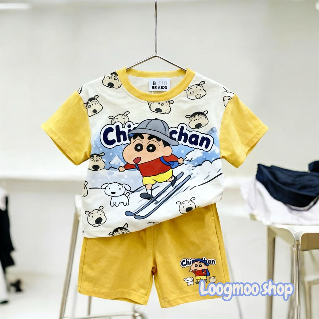 ชุดเซ็ทเด็กผ้านิ่มเด้ง ใส่ได้ทั้งชายและหญิง