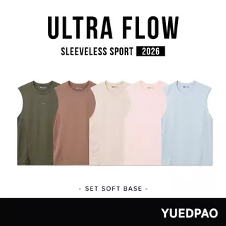 Yuedpao Sportswear - Ultra Flow Sleeveless Sports 2025+2026 (Set Soft Base) เสื้อออกกำลังกายแขนกุด เสื้อกีฬา (10 สี)