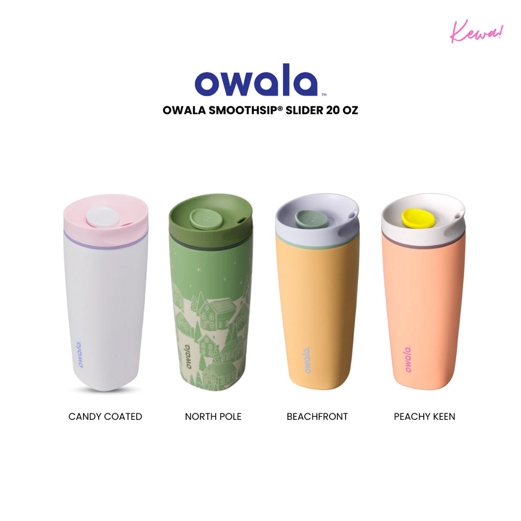 (พร้อมส่ง) แก้วเก็บความเย็น Owala SmoothSip Slider 20oz