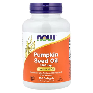 พร้อมส่ง/exp.2028 Now Foods Pumpkin seed oil 100softgels สินค้านำเข้าจากอเมริกา