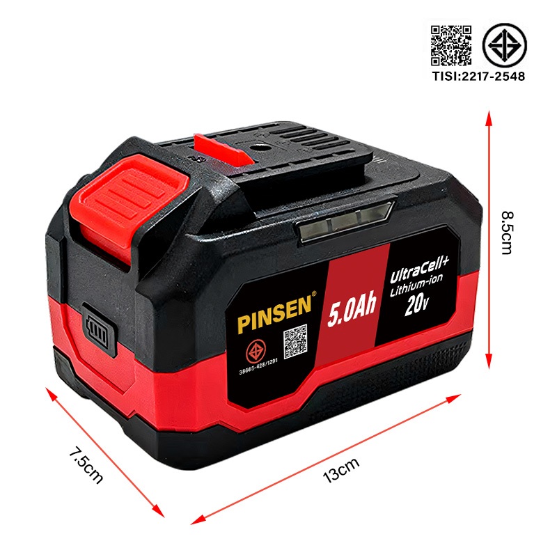 PINSEN โอซูกะ เฉพาะแบตเตอรี่ โฉมใหม่ 20V 2.0 Ah ใช้ร่วมกับสินค้า DAYI ทุกรุ่น