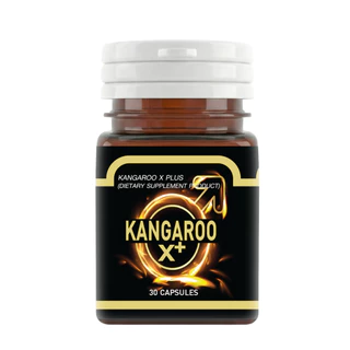 (แบบกระปุก) Kangaroo X Plus อาหารเสริมแบบเม็ดแคปซูล สำหรับคุณผู้ชาย