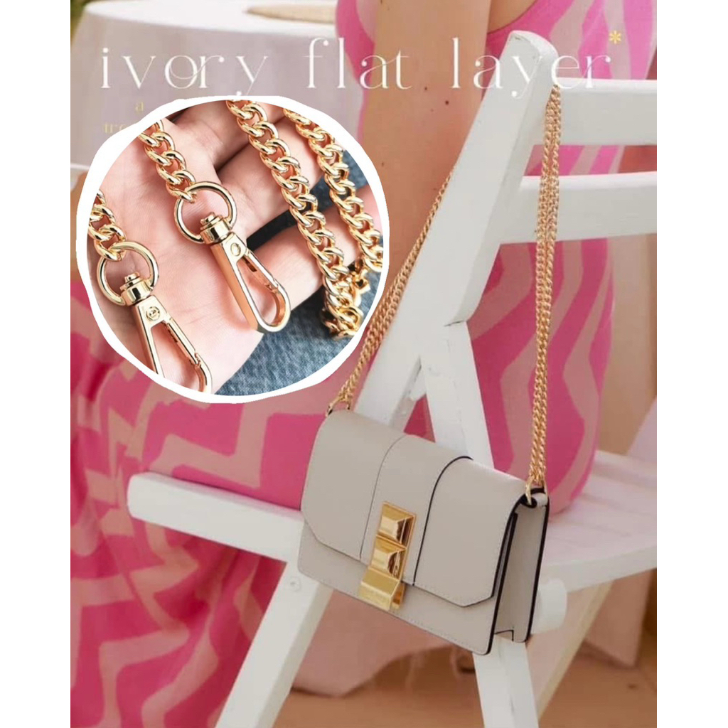 สายโซ่ พรัอมส่ง ✅⛓️‍💥 ปรับสายได้ สายโซ่สีทอง เงาสวย เหมือนของแบรนด์ A treasure Box ⛓️‍💥