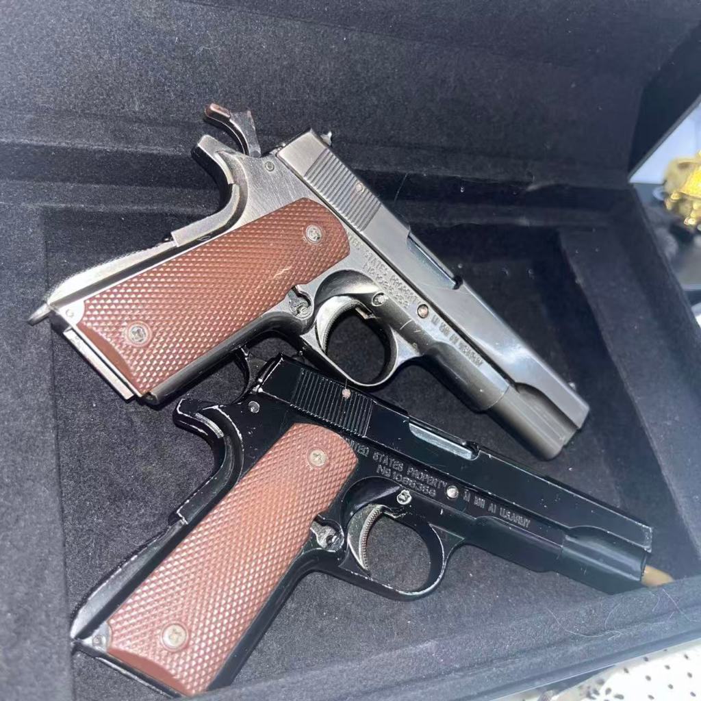 COLT M1911 โมเดลโลหะ 1:2.05 ของเล่นสะสมโลหะ ละเอียดสุด ราคาถูก #ราคาถูก #โมเดลโลหะ