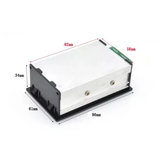 PWM DC Motor Controller 6-60V ปรับรอบได้ หน้าจอดิจิตอล มี Encoder ปรับความถี่ได้ ใช้กับ 6V 12V 24V 36V 48V