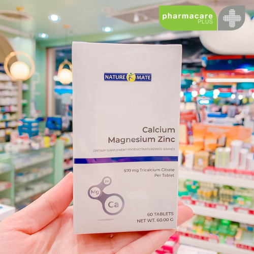 Naturemate Calcium Magnesium Zinc 60 capsules