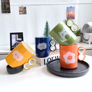 MOMOMART แก้วน้ำพลาสติก ลายน่ารัก 400 ml. แก้ว แก้วน้ำ รุ่น …