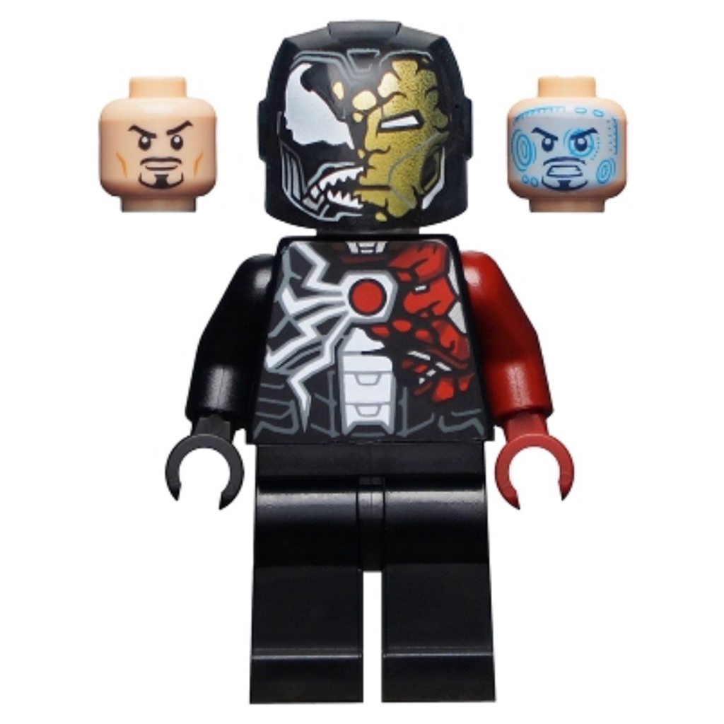 LEGO Minifigures Iron Venom - Headgear Partially Transformed