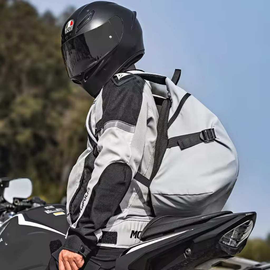 MOTOWOLF MDL 0726 Helmet Backpack กระเป๋าเป้สะพายหลังกันน้ำสำหรับใส่หมวกกันน็อค