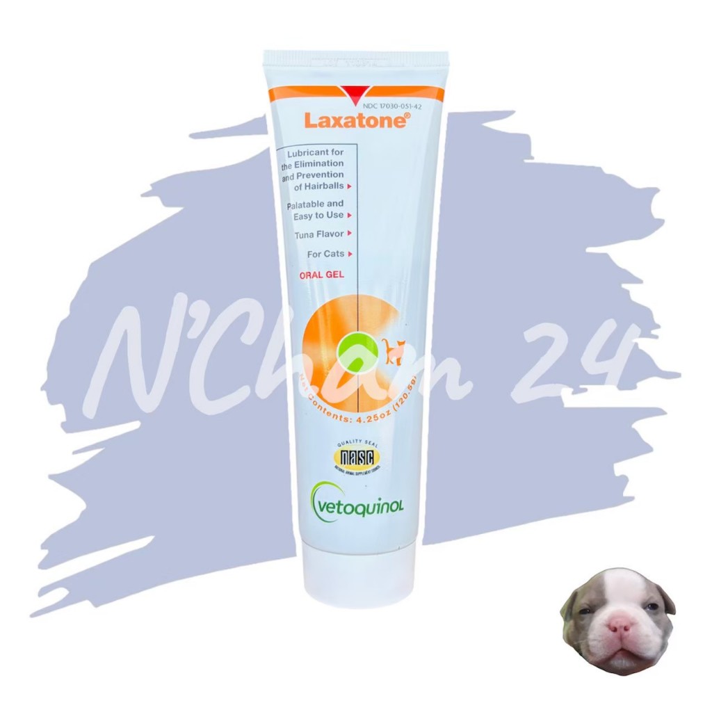 Laxatone บรรจุ 120.5g  เจลรสทูน่า กำจัดก้อนขน ลดปัญหาท้องผูก สำหรับแมวทุกช่วงวัย