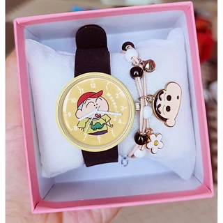 ชุดนาฬิกาชินจังแถมฟรีกำไรและกล่อง