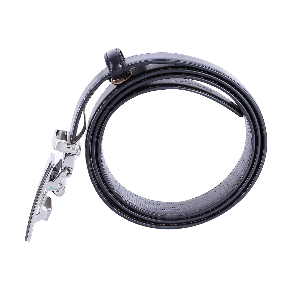 Guy Laroche เข็มขัดหนังผู้ชาย หัวAuto Lock สีดำ รุ่น MGB0064AW5BL38 - รูปที่ 3