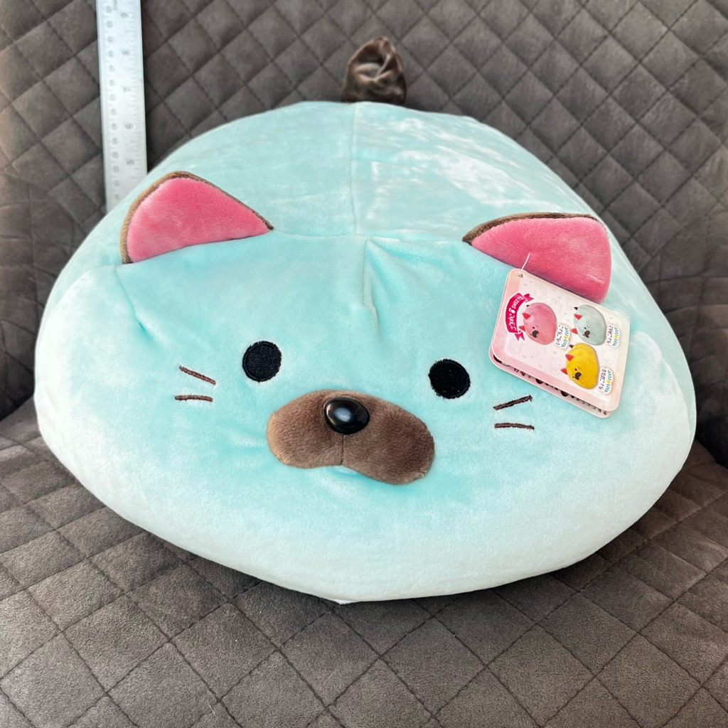 🇯🇵Goroneko Summit 🐈ตุ๊กตาหมอนน้อง Chocomint🍫🍃 เนื้อ Marshmallow☁️ นุ่มหนุบหนับ🩵