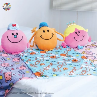 หมอนผ้าห่ม Blanket Cushion (Mr.men and Little miss)
