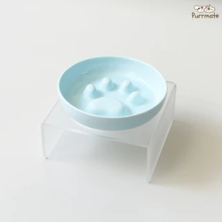 ชามแมวเซรามิกสำหรับสัตว์เลี้ยงแบบชะลอการกิน [ตัวเลือกแบบ DIY จับคู่เอง ] Ceramic Slow Feeder Bowl for Pets